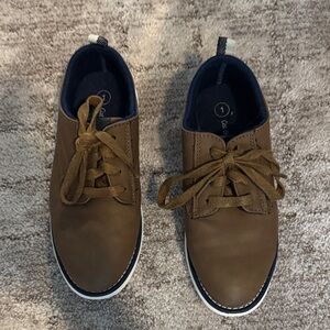 Casual Brown Leather Boy’s  Shoes